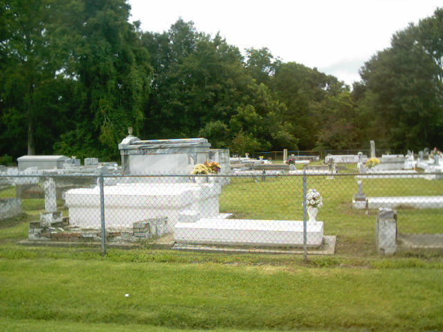 Methodist cemetery on Hwy 105